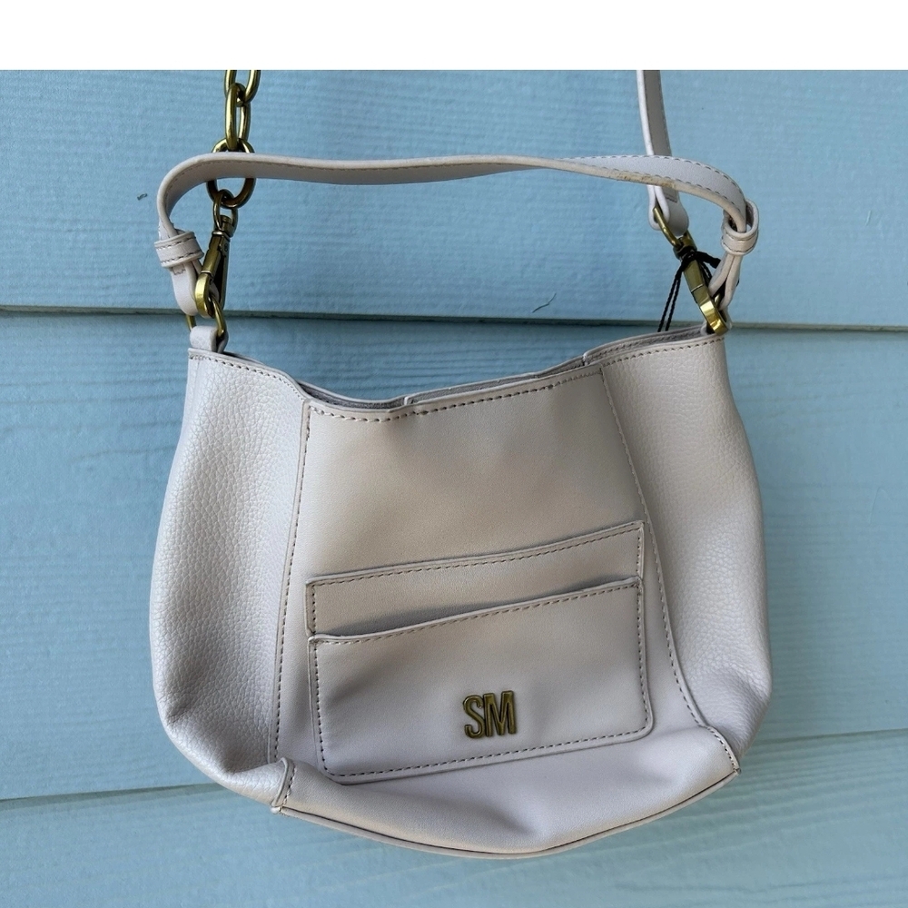 NWT Steve Madden Light Pink Faux Leather Shoulder Bag